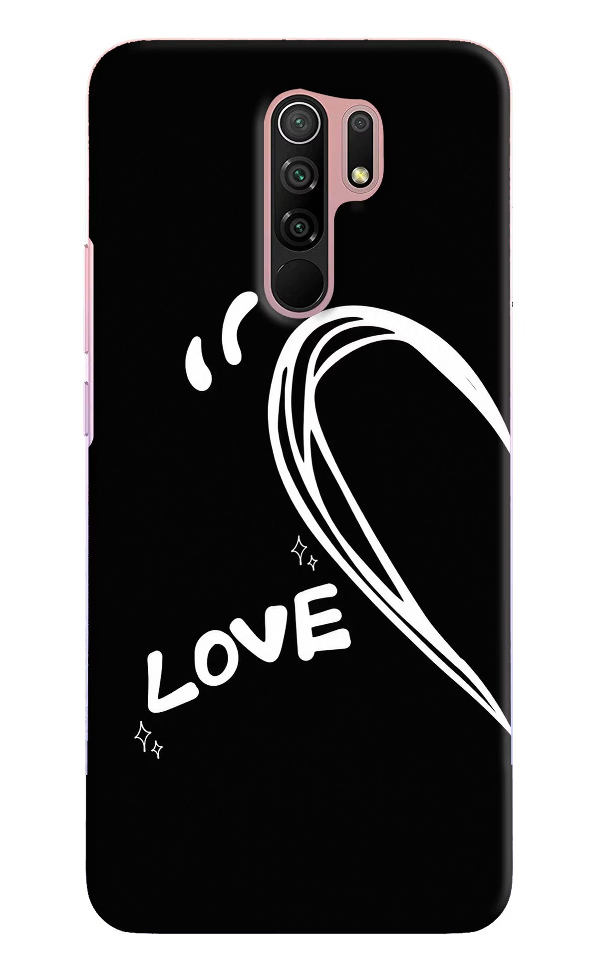 Love Line Redmi 9 Prime/Poco M2/M2 reloaded Back Cover