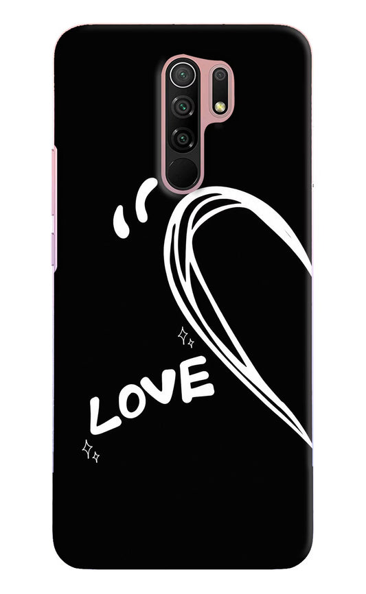 Love Line Redmi 9 Prime/Poco M2/M2 reloaded Hard Case Back Cover by Casekaro