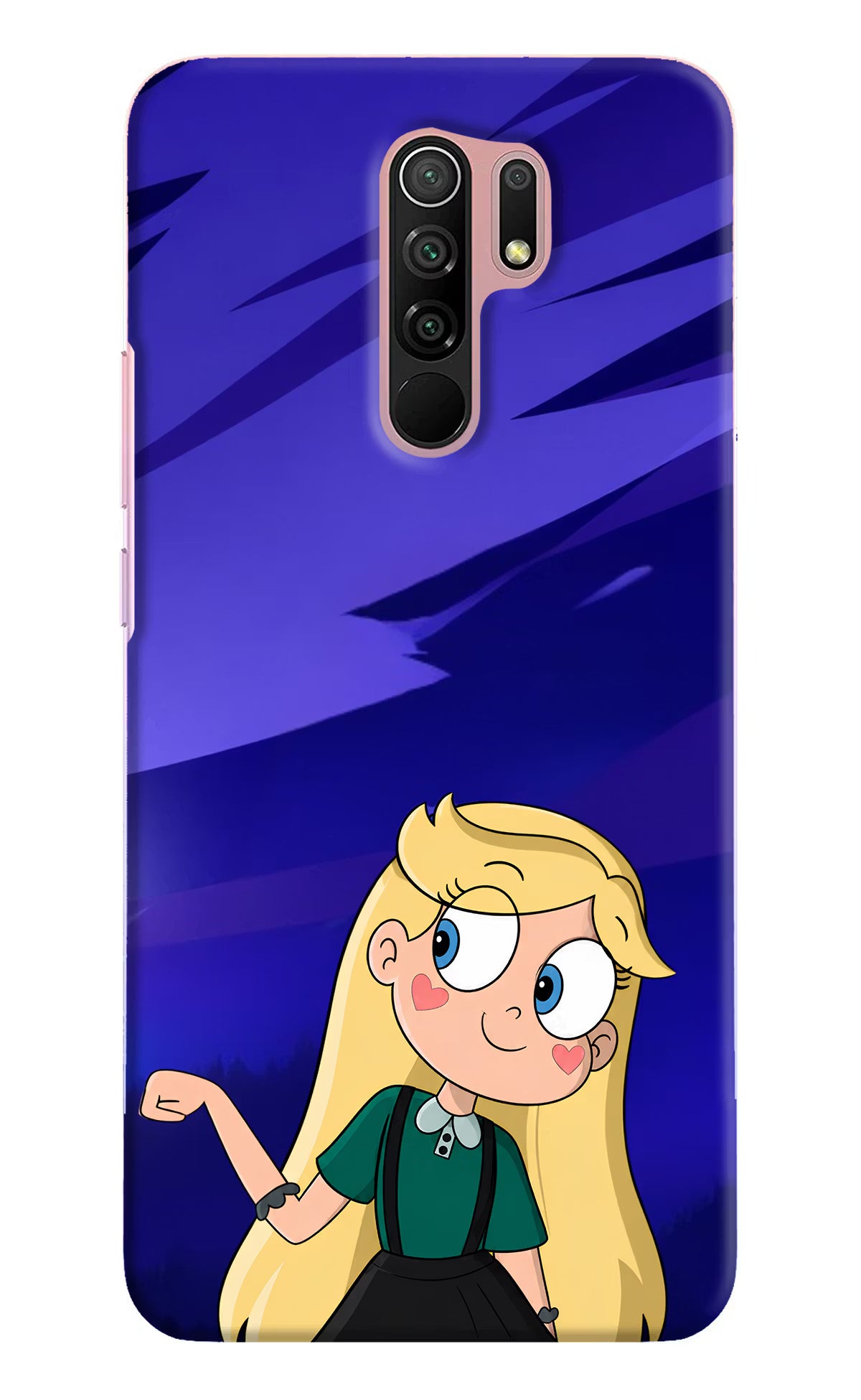 Star Glow Redmi 9 Prime/Poco M2/M2 reloaded Back Cover