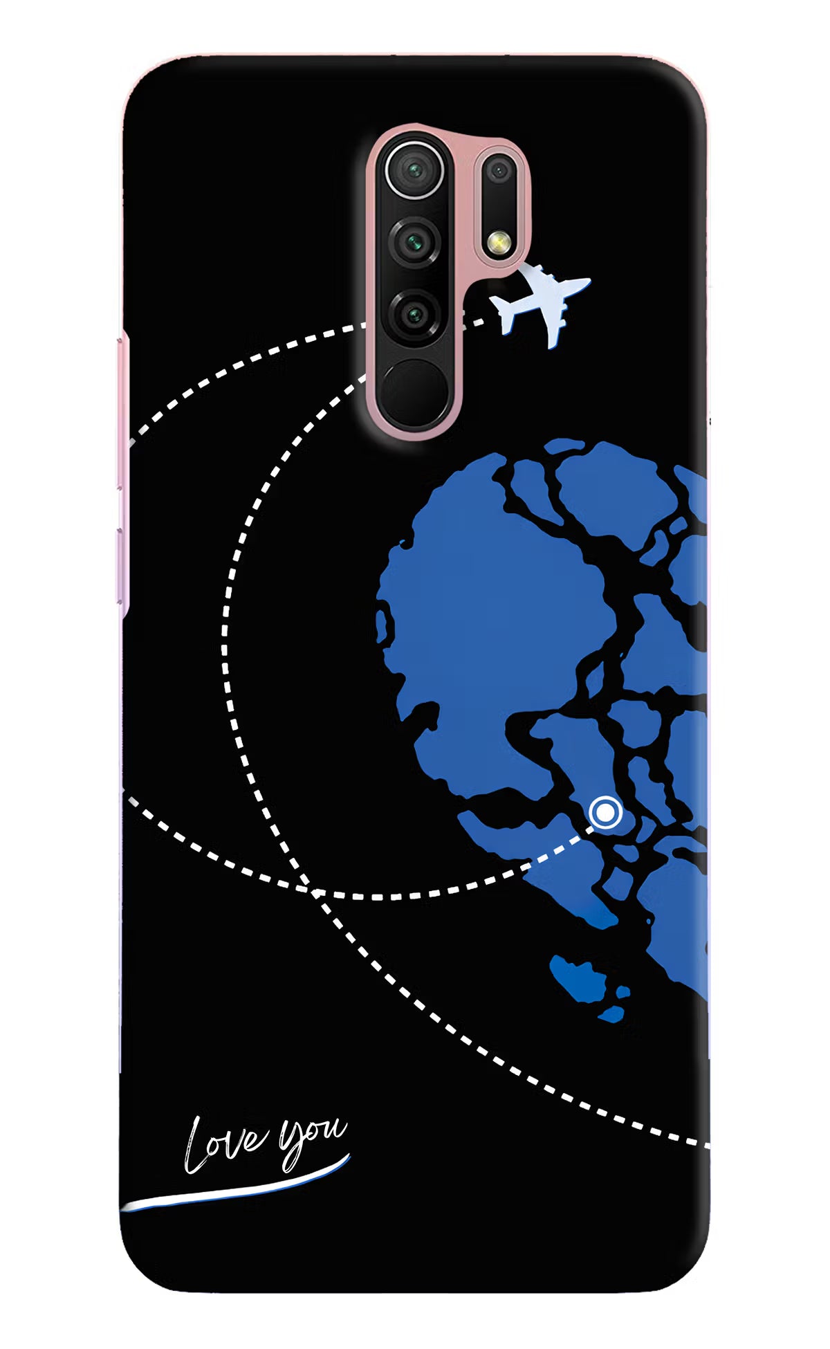 Love Orbit Redmi 9 Prime/Poco M2/M2 reloaded Back Cover