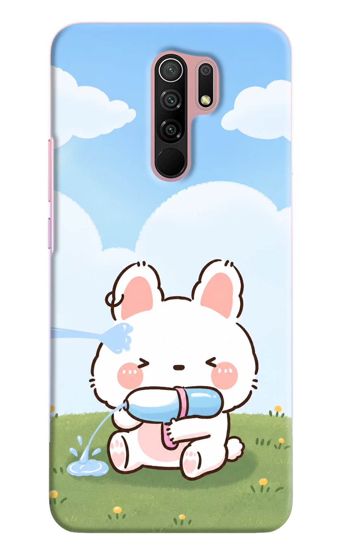Bunny Treat Redmi 9 Prime/Poco M2/M2 reloaded Back Cover