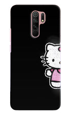 Kitty Charm Redmi 9 Prime/Poco M2/M2 reloaded Hard Case Back Cover by Casekaro