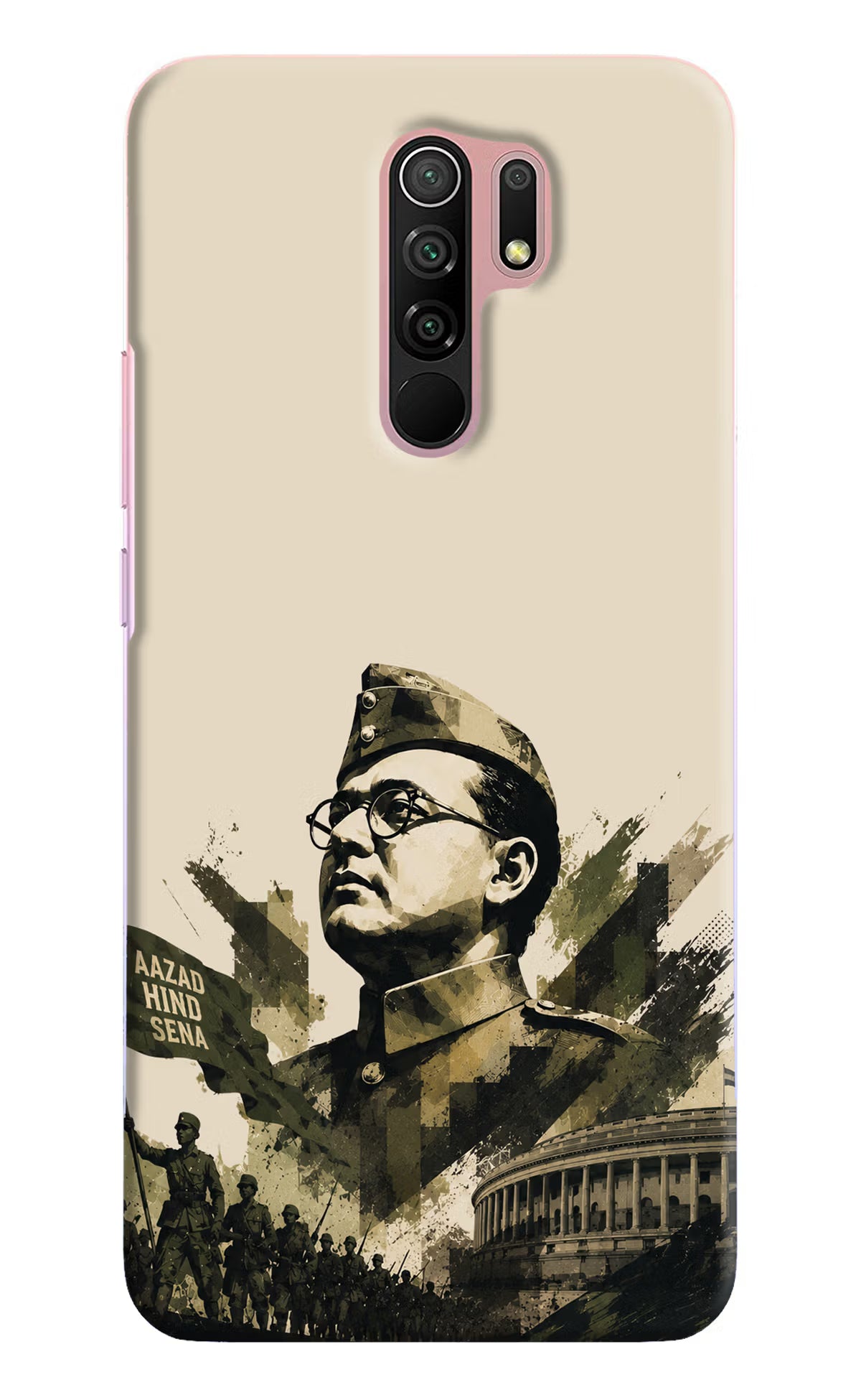 Netaji Rising Redmi 9 Prime/Poco M2/M2 reloaded Back Cover