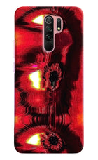 Fire Eye Redmi 9 Prime/Poco M2/M2 reloaded Hard Case Back Cover by Casekaro