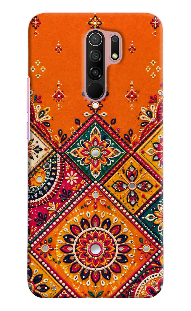 Kutch Glow Redmi 9 Prime/Poco M2/M2 reloaded Hard Case Back Cover by Casekaro