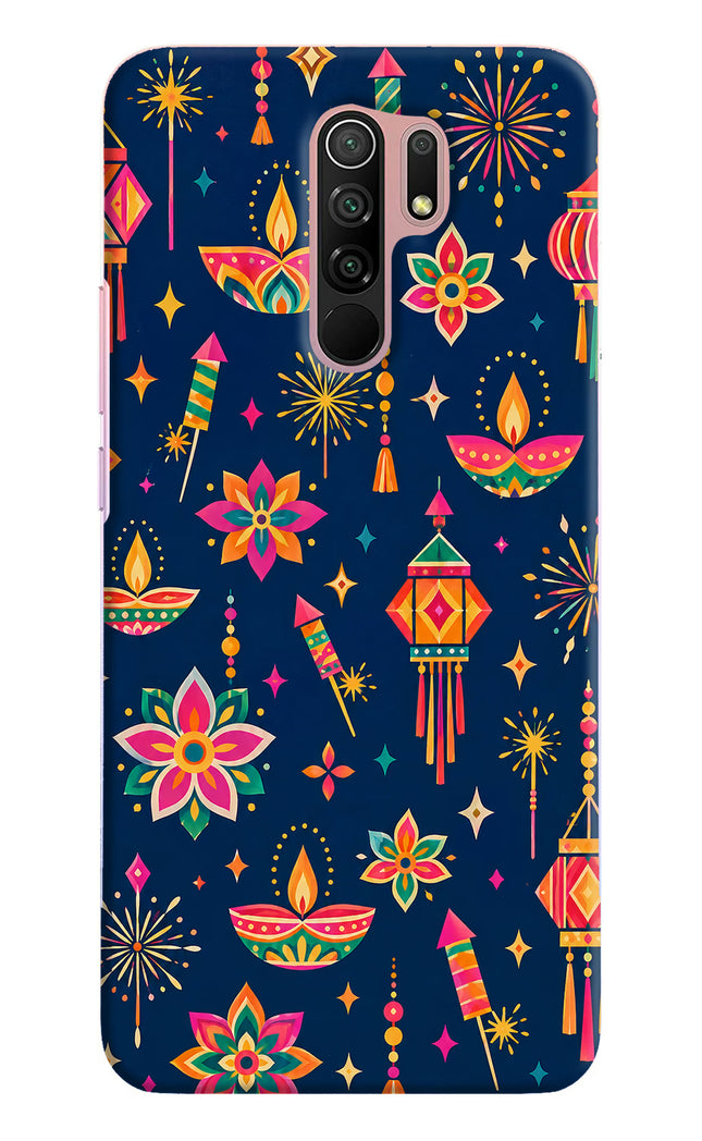 Festive Pop Redmi 9 Prime/Poco M2/M2 reloaded Hard Case Back Cover by Casekaro