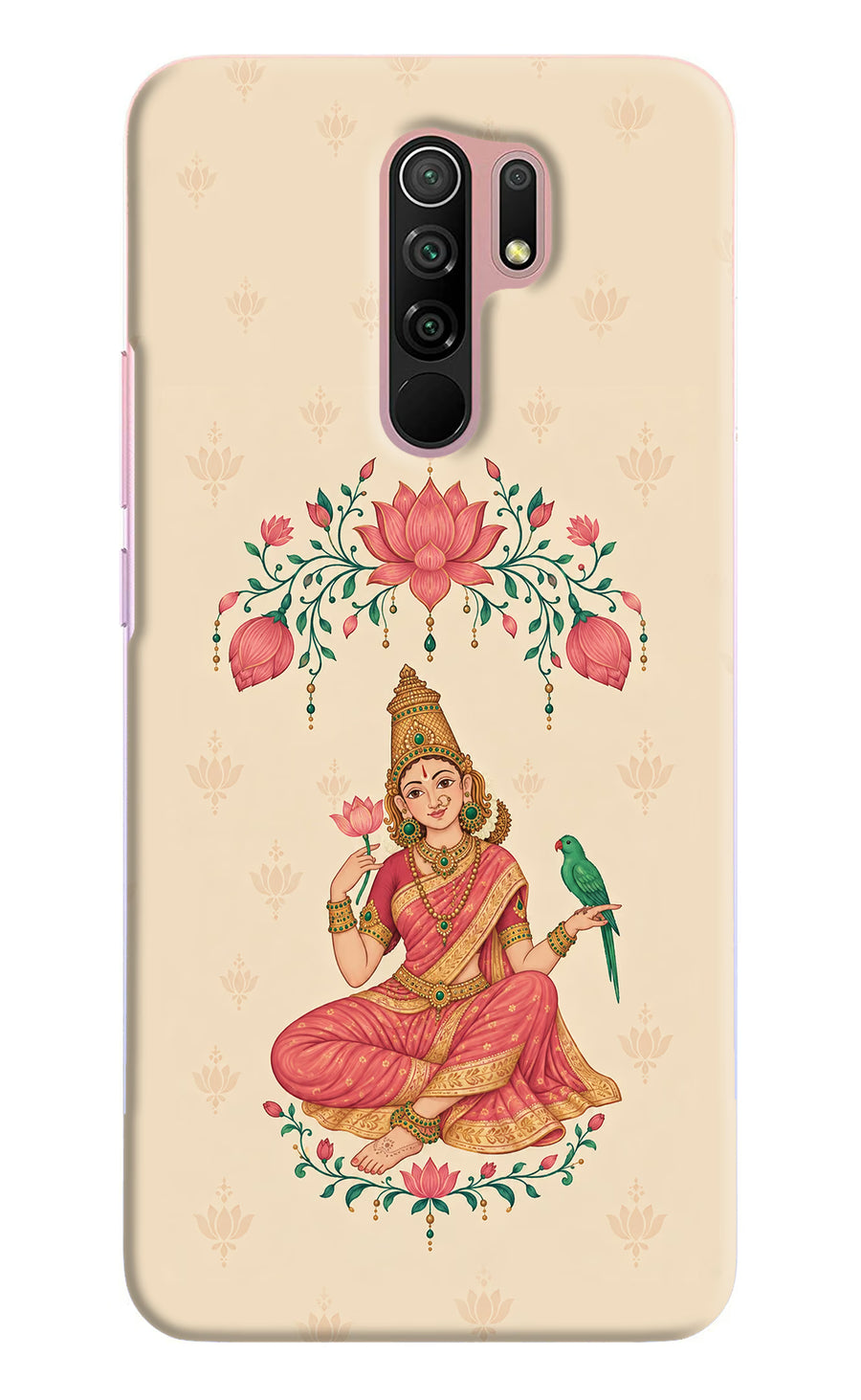 Goddess Lakshmi Redmi 9 Prime/Poco M2/M2 reloaded Back Cover, Hard case