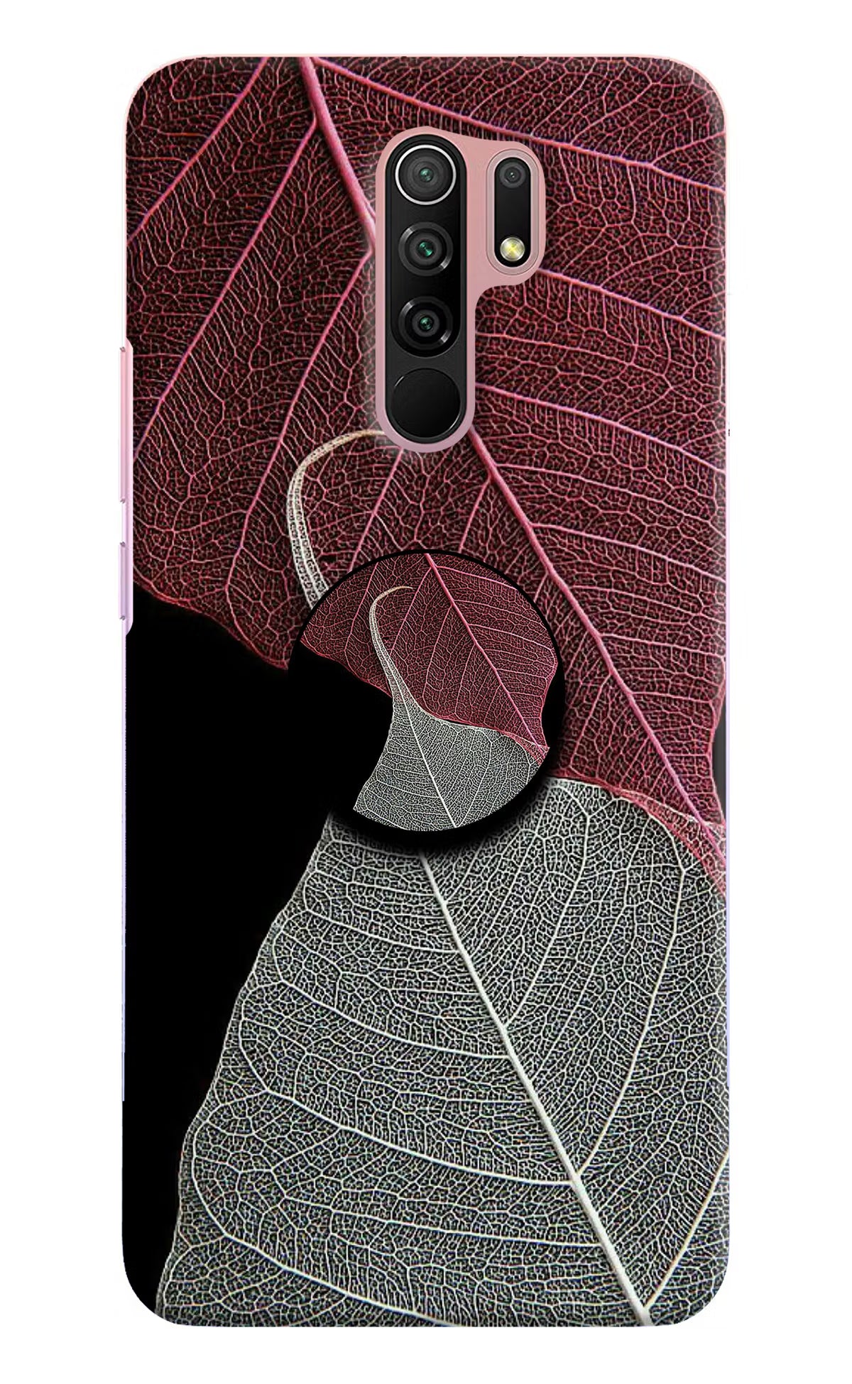 Leaf Pattern Redmi 9 Prime/Poco M2/M2 reloaded Pop Case by Casekaro