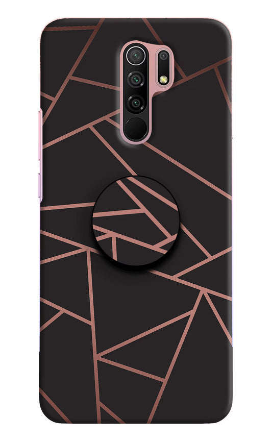 Geometric Pattern Redmi 9 Prime/Poco M2/M2 reloaded Pop Case by Casekaro