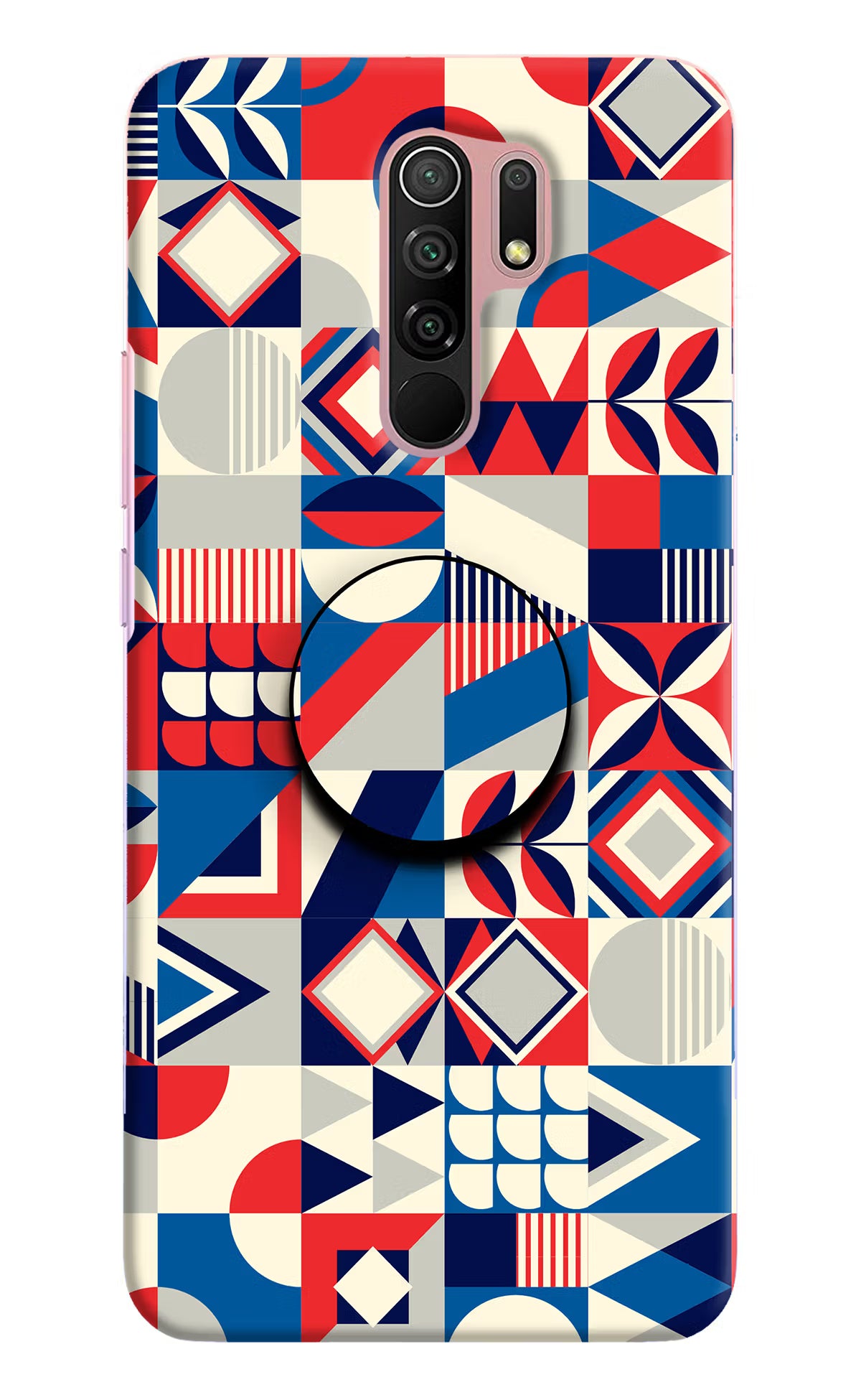 Colorful Pattern Redmi 9 Prime/Poco M2/M2 reloaded Pop Case by Casekaro