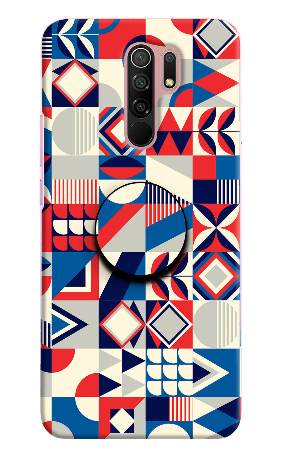 Colorful Pattern Redmi 9 Prime/Poco M2/M2 reloaded Pop Case, Hard case