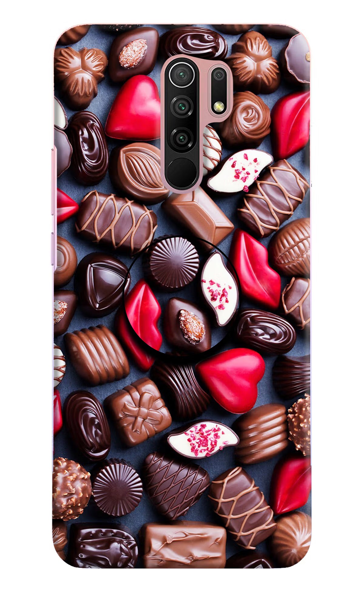 Chocolates Redmi 9 Prime/Poco M2/M2 reloaded Pop Case by Casekaro