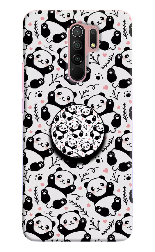 Cute Panda Redmi 9 Prime/Poco M2/M2 reloaded Pop Case by Casekaro