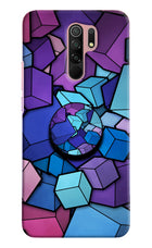 Cubic Abstract Redmi 9 Prime/Poco M2/M2 reloaded Pop Case by Casekaro