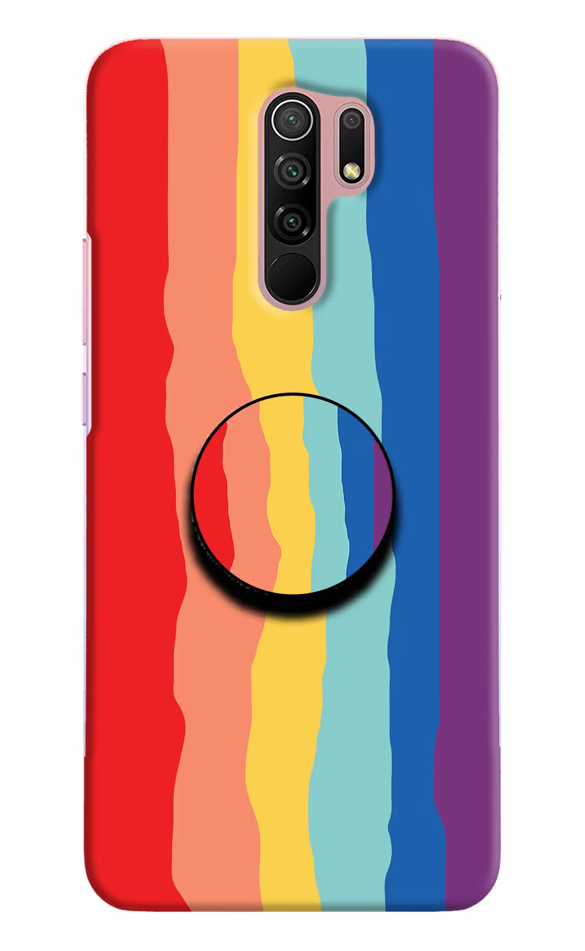 Rainbow Redmi 9 Prime/Poco M2/M2 reloaded Pop Case by Casekaro