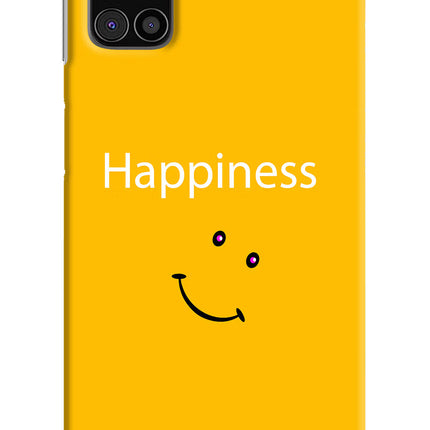 Happiness With Smiley Samsung M31s Hard Case Back Cover by Casekaro