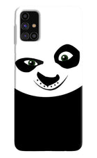 Panda Samsung M31s Hard Case Back Cover by Casekaro