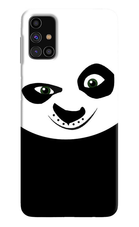 Panda Samsung M31s Hard Case Back Cover by Casekaro
