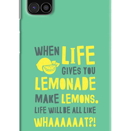 Quote Samsung M31s Hard Case Back Cover by Casekaro