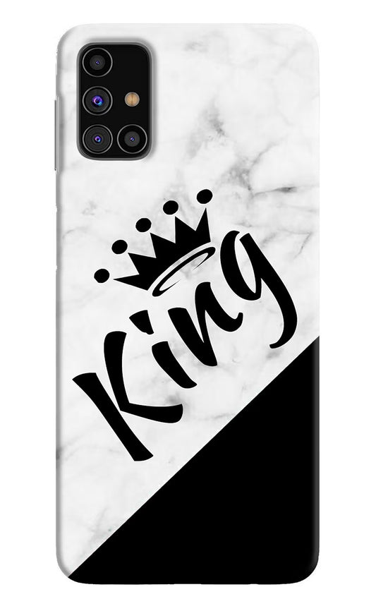 King Samsung M31s Hard Case Back Cover by Casekaro