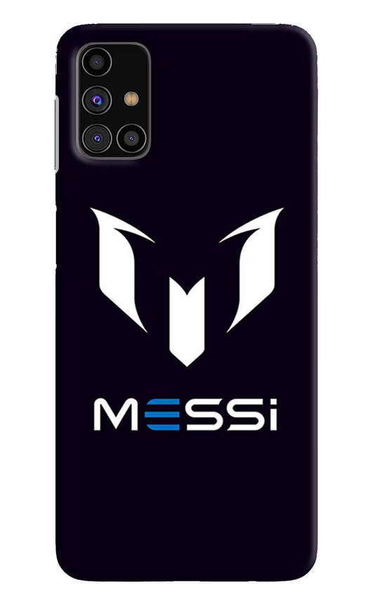 Messi Logo Samsung M31s Hard Case Back Cover by Casekaro