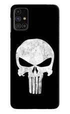 Punisher Skull Samsung M31s Hard Case Back Cover by Casekaro