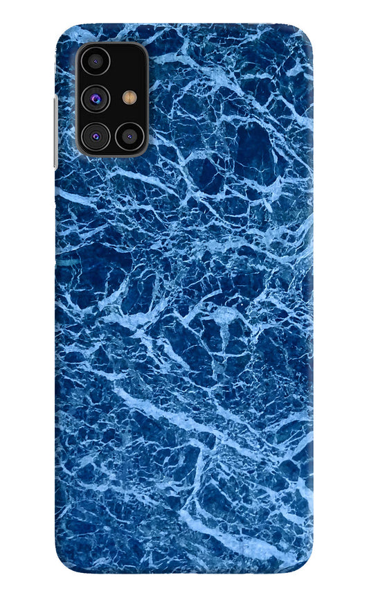 Blue Marble Samsung M31s Hard Case Back Cover by Casekaro