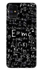Physics Formula Samsung M31s Hard Case Back Cover by Casekaro