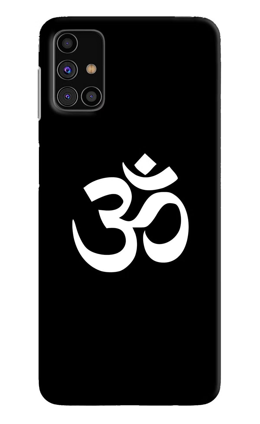 Om Samsung M31s Back Cover, Hard case