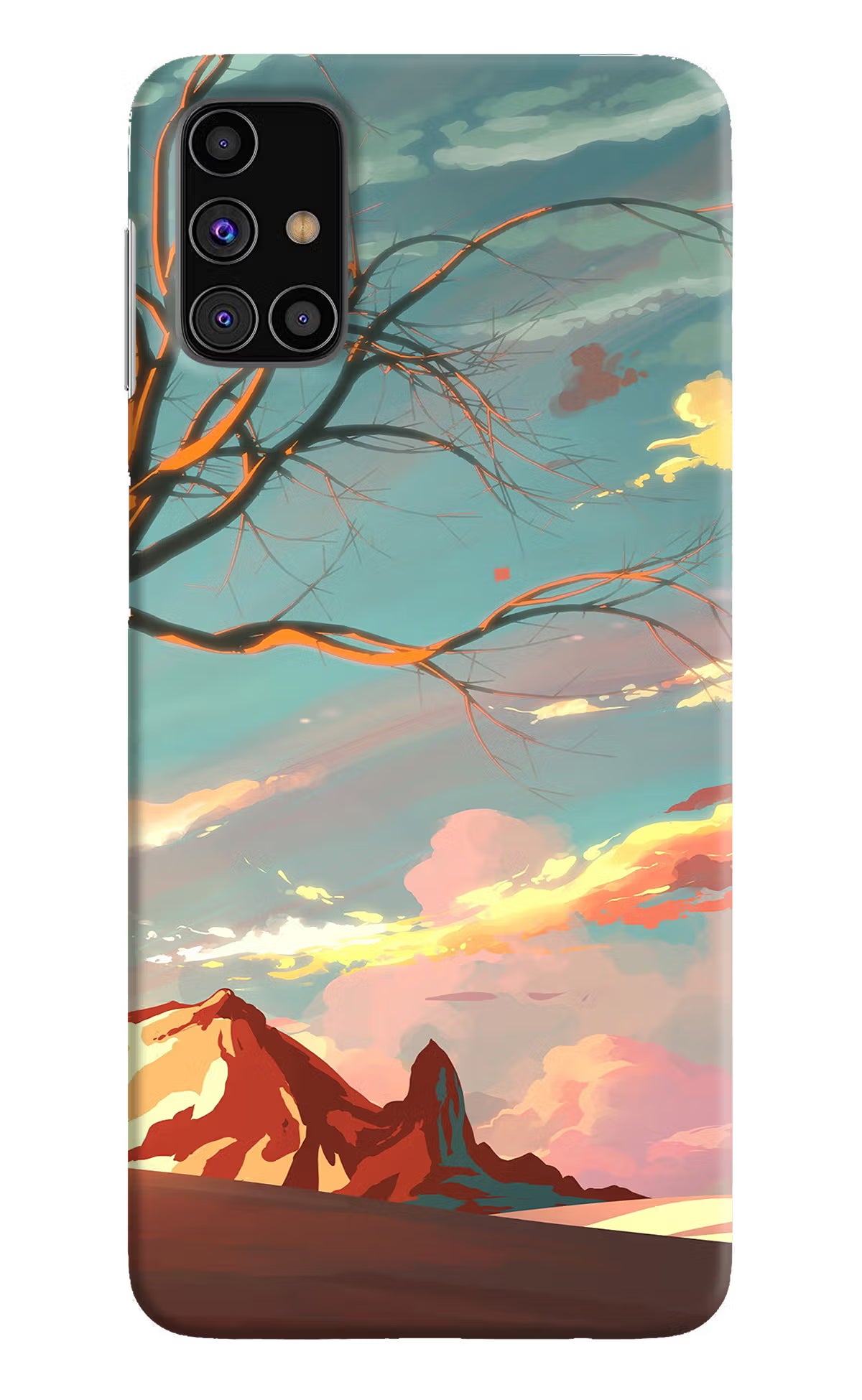 Scenery Samsung M31s Hard Case Back Cover by Casekaro