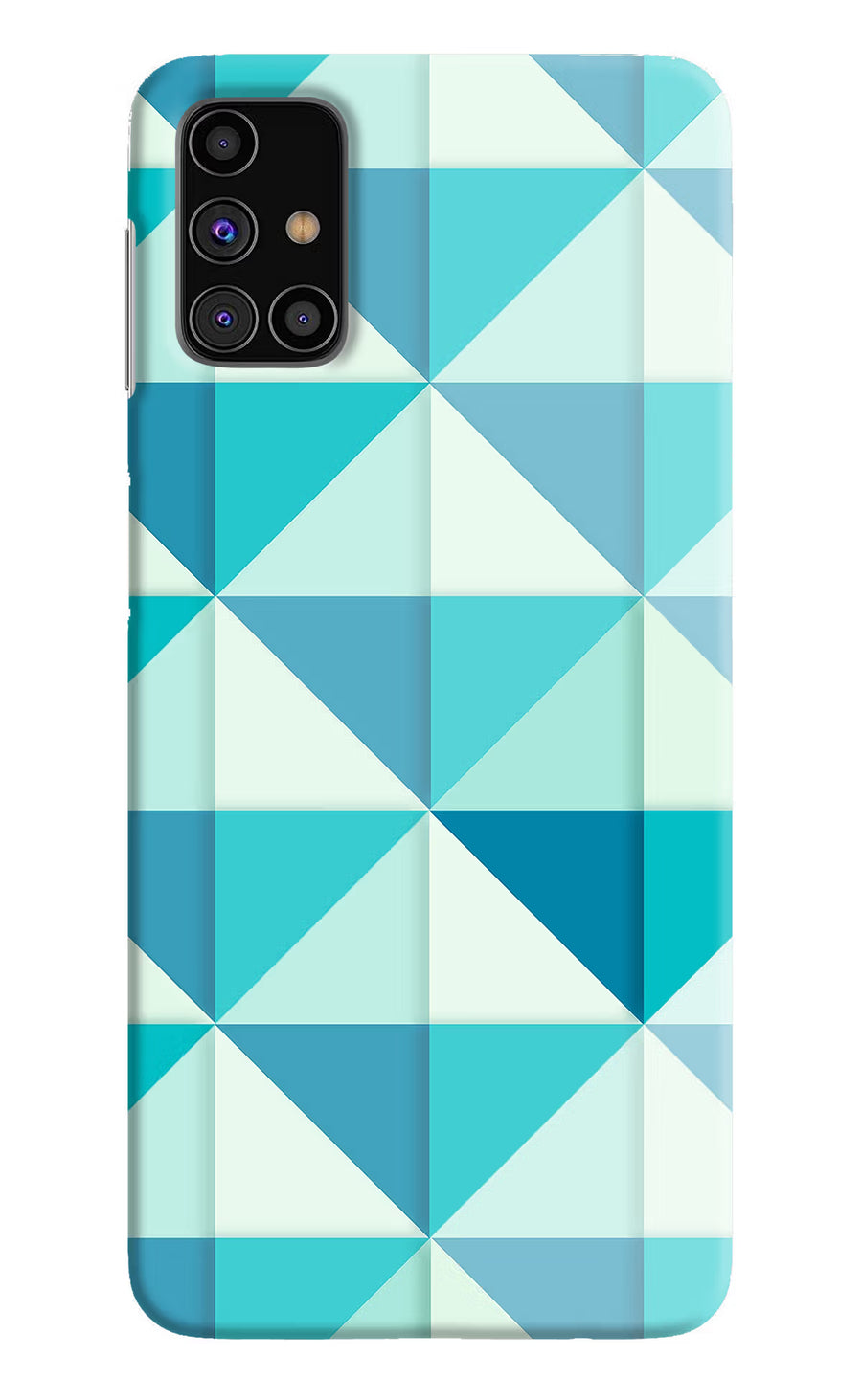 Abstract Samsung M31s Back Cover, Hard case