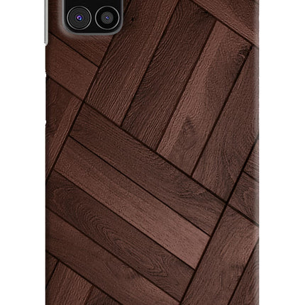 Wooden Texture Design Samsung M31s Hard Case Back Cover by Casekaro