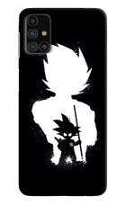 Goku Shadow Samsung M31s Hard Case Back Cover by Casekaro