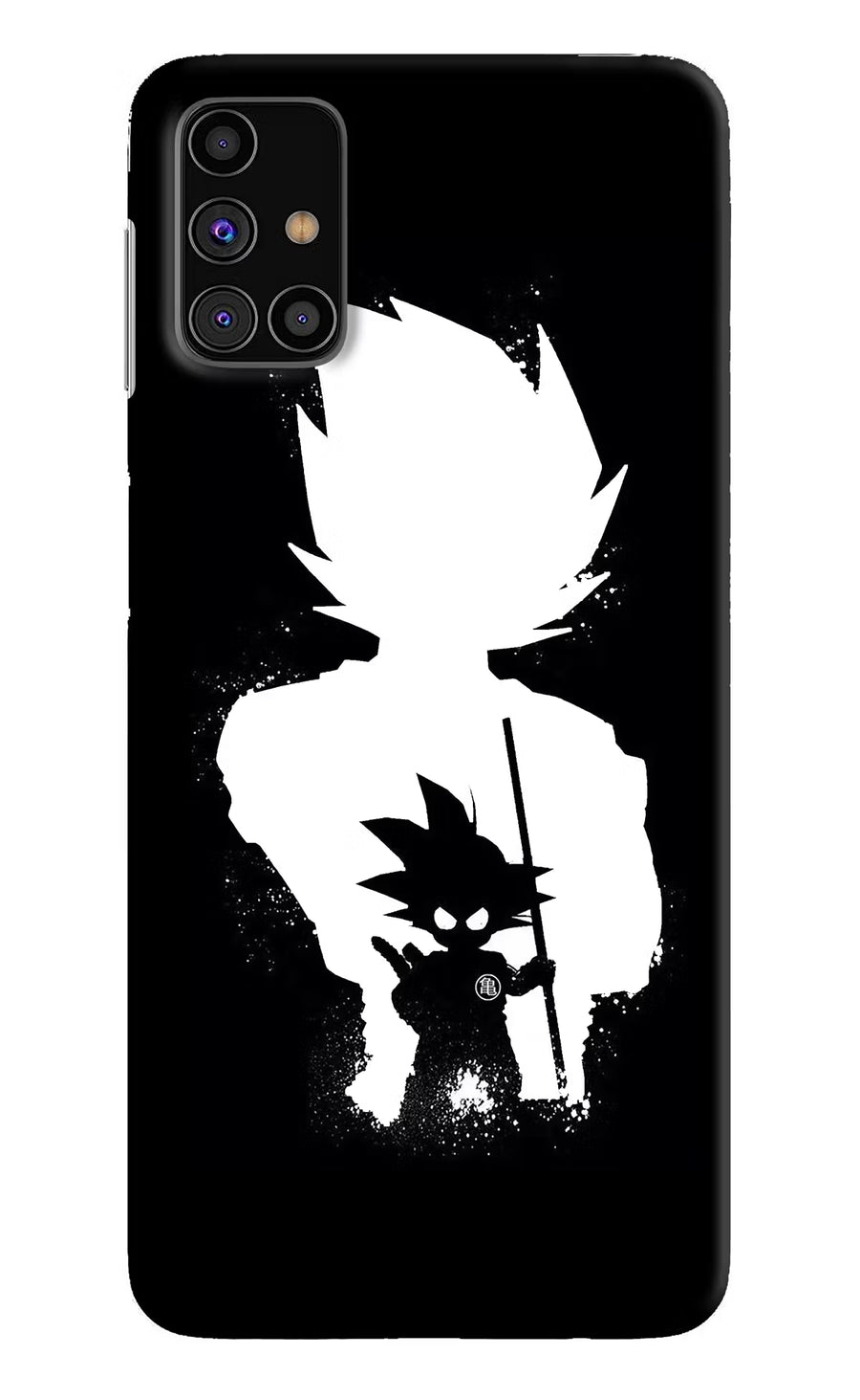 Goku Shadow Samsung M31s Back Cover, Hard case