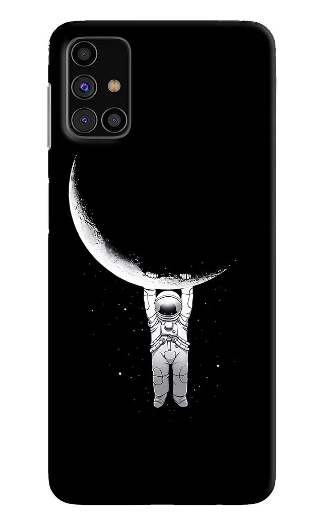 Moon Space Samsung M31s Hard Case Back Cover by Casekaro