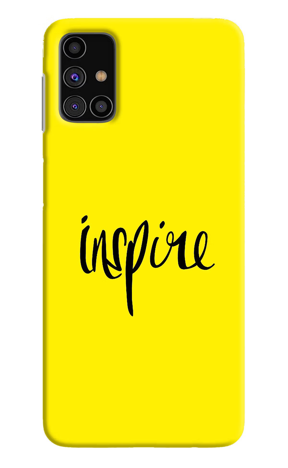 Inspire Samsung M31s Hard Case Back Cover by Casekaro