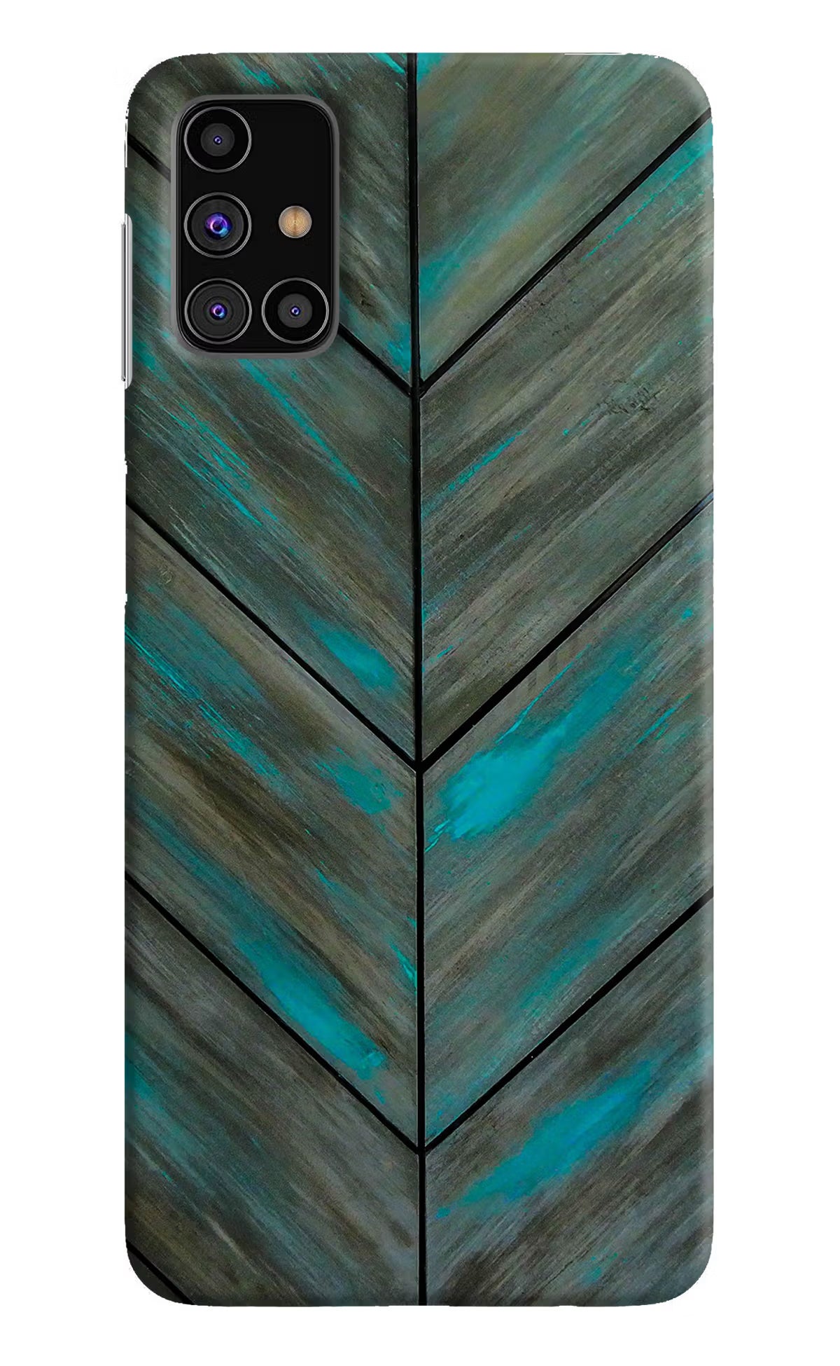 Pattern Samsung M31s Hard Case Back Cover by Casekaro