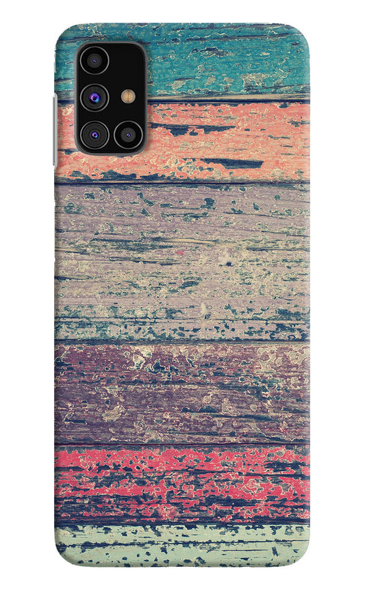 Colourful Wall Samsung M31s Hard Case Back Cover by Casekaro