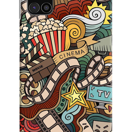 Cinema Abstract Samsung M31s Hard Case Back Cover by Casekaro