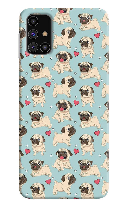 Pug Dog Samsung M31s Hard Case Back Cover by Casekaro