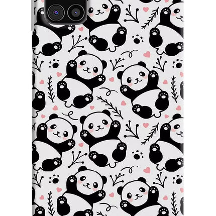 Cute Panda Samsung M31s Hard Case Back Cover by Casekaro