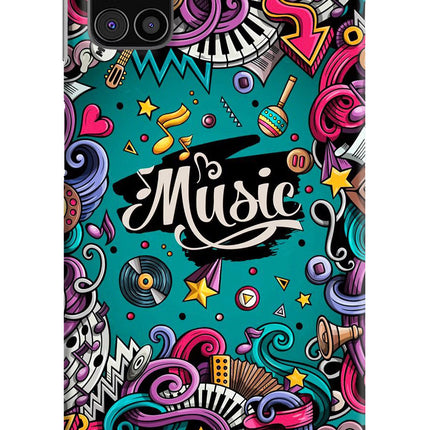 Music Graffiti Samsung M31s Hard Case Back Cover by Casekaro