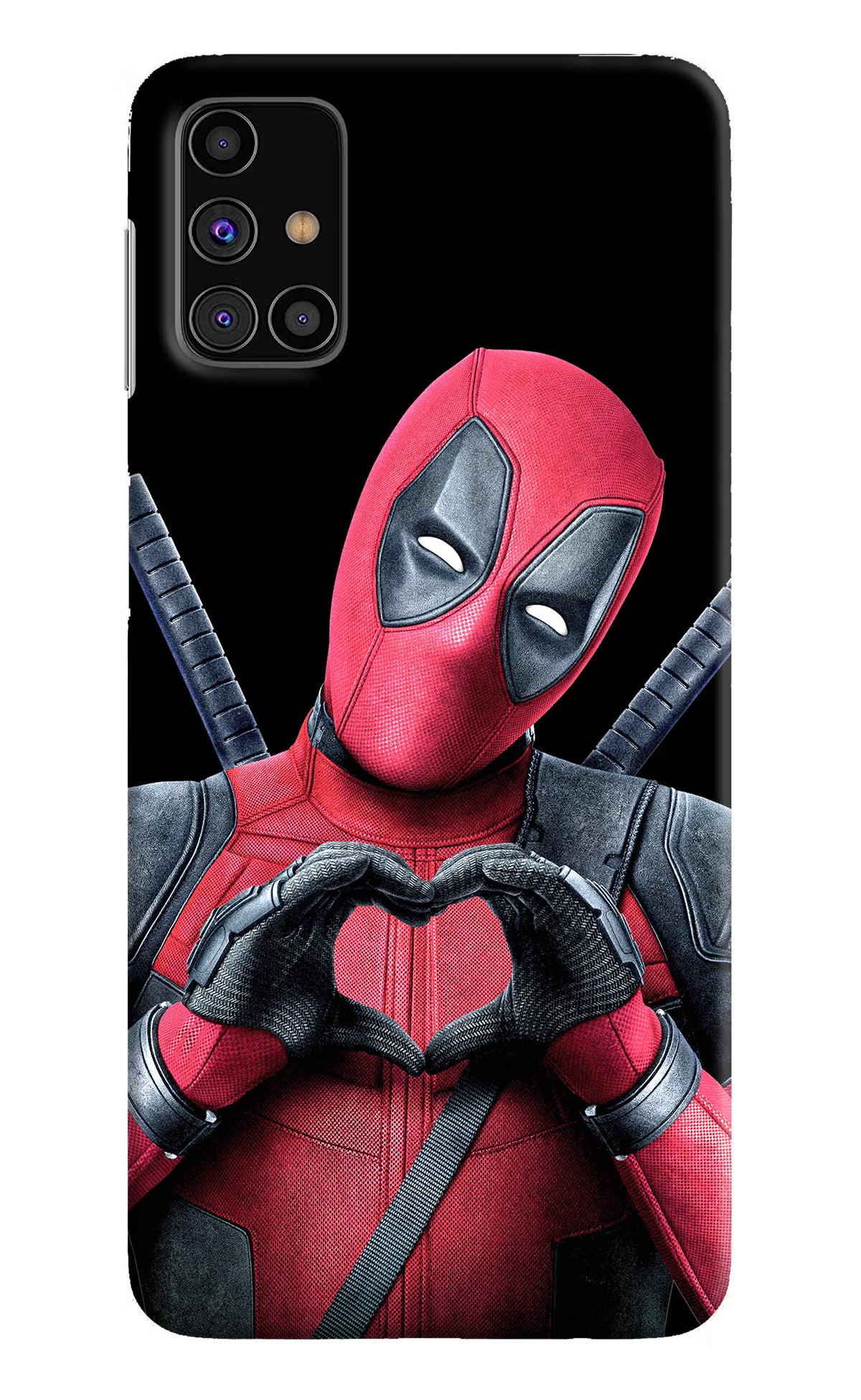 Deadpool Samsung M31s Hard Case Back Cover by Casekaro