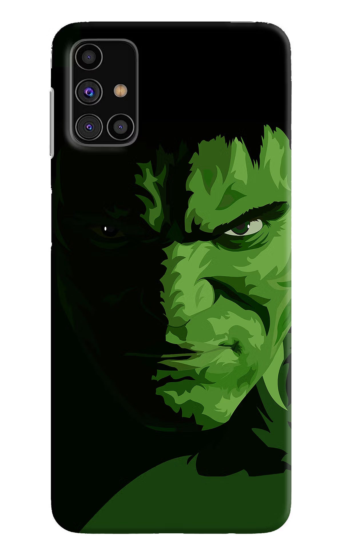 HULK Samsung M31s Hard Case Back Cover by Casekaro