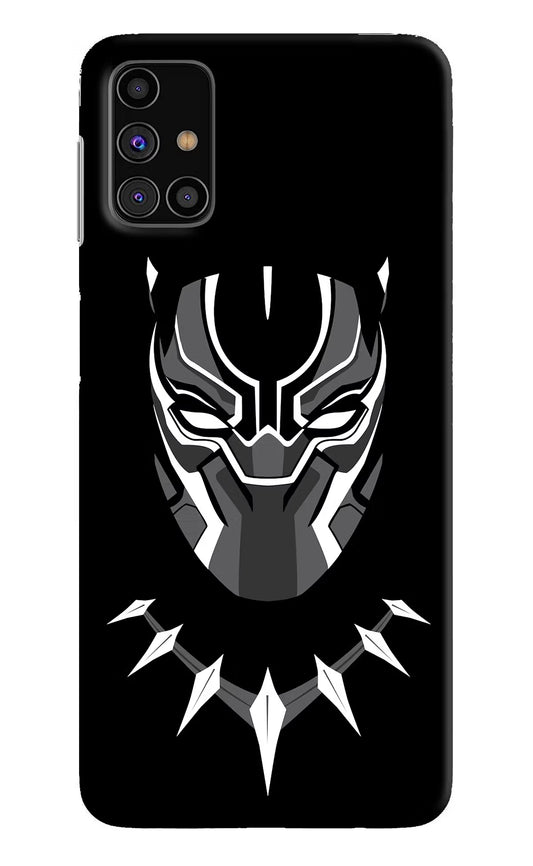 Black Panther Samsung M31s Hard Case Back Cover by Casekaro