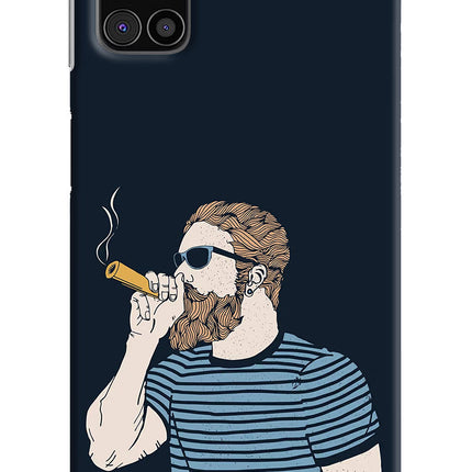Smoking Samsung M31s Hard Case Back Cover by Casekaro