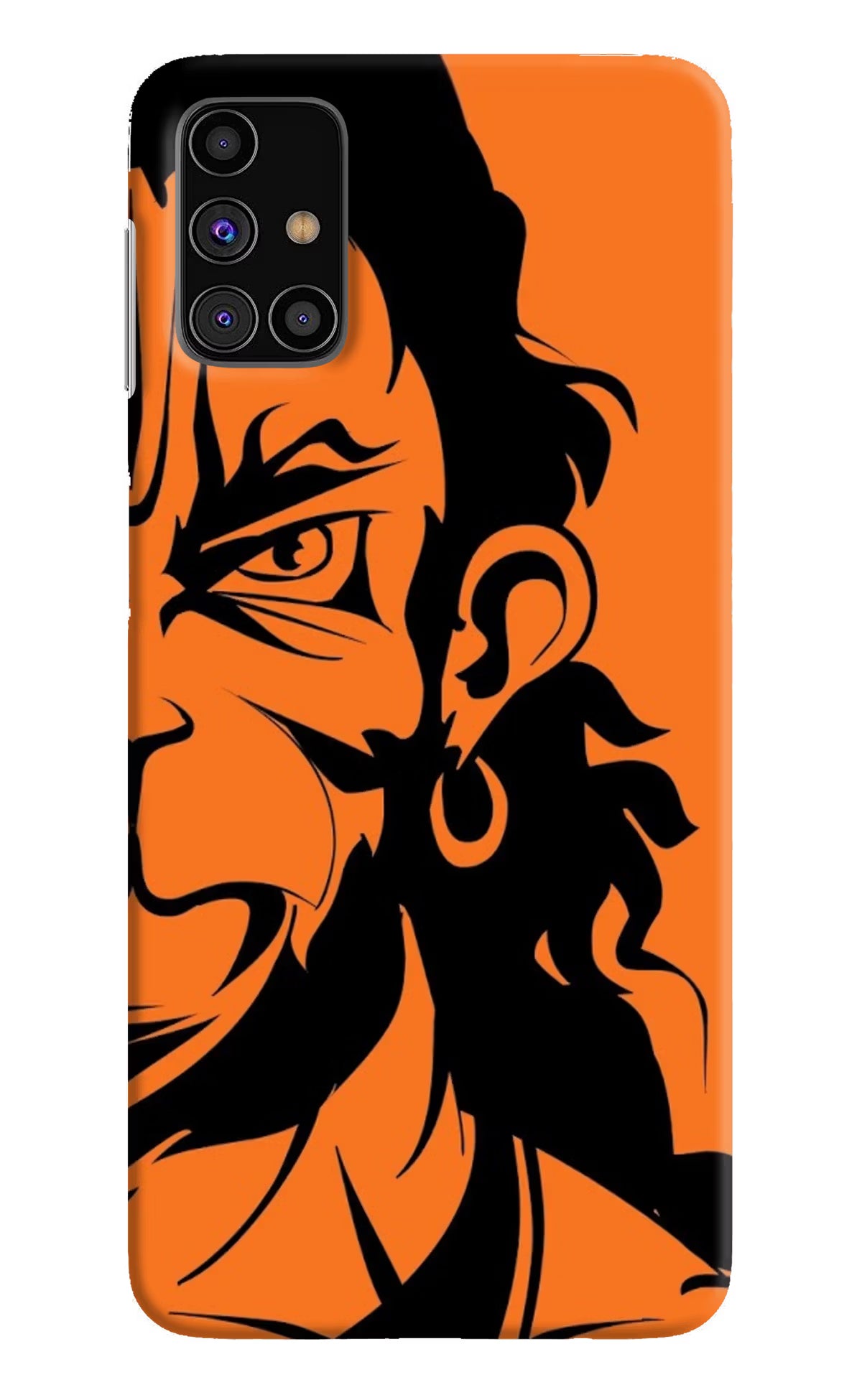 Hanuman Samsung M31s Hard Case Back Cover by Casekaro