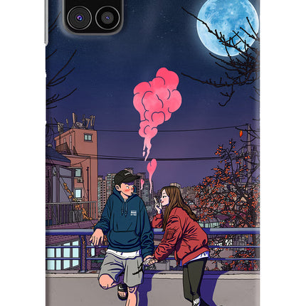 Chilling Couple Samsung M31s Hard Case Back Cover by Casekaro