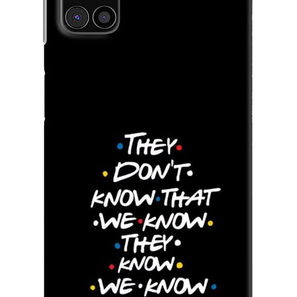 FRIENDS Dialogue Samsung M31s Hard Case Back Cover by Casekaro