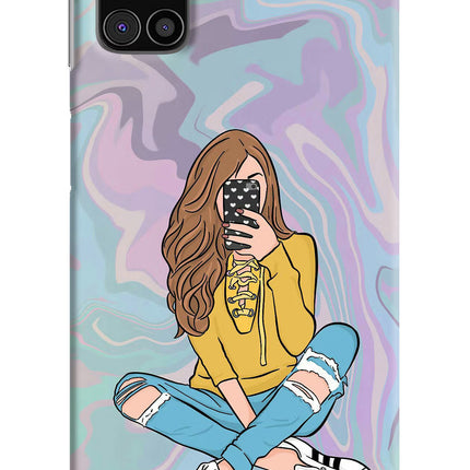 Selfie Girl Samsung M31s Hard Case Back Cover by Casekaro